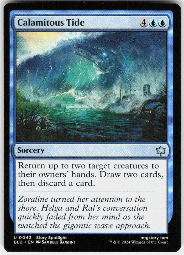 Calamitous Tide #43 NM
