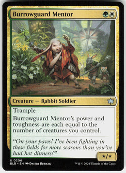 Burrowguard Mentor #206 NM