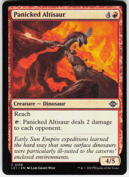 Panicked Altisaur #159 NM