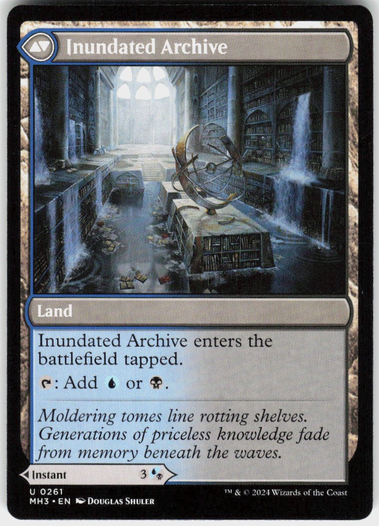 Waterlogged Teachings // Inundated Archive #261 NM