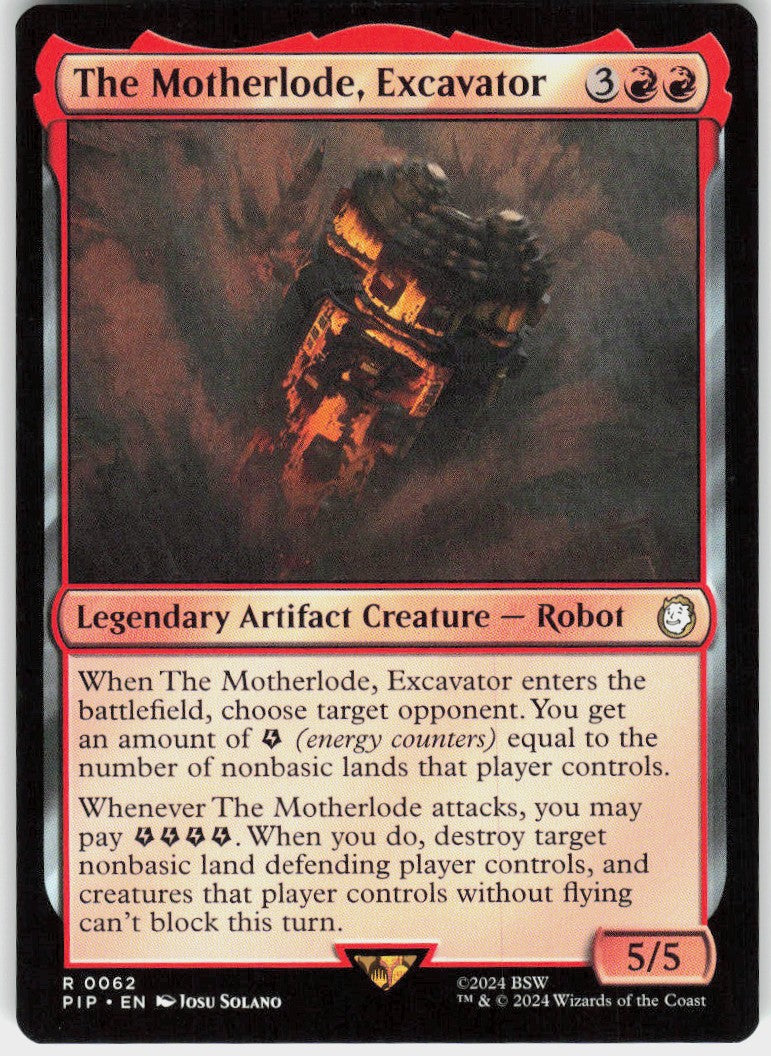 The Motherlode, Excavator #62 NM