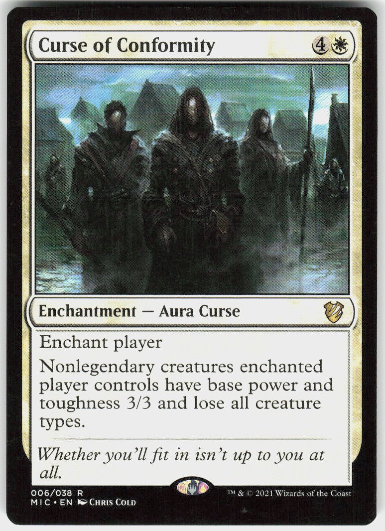 Curse of Conformity #6 NM