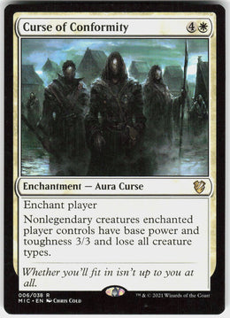 Curse of Conformity #6 NM