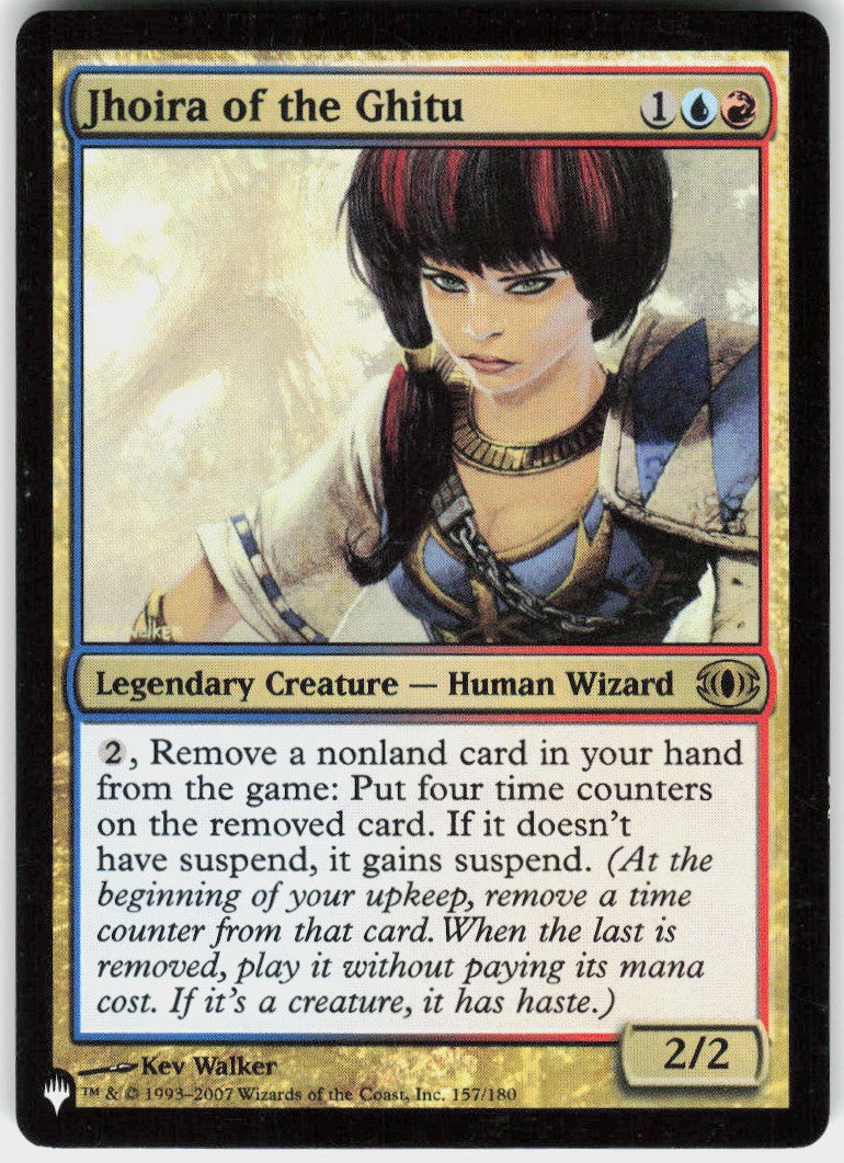 Jhoira of the Ghitu #157 NM