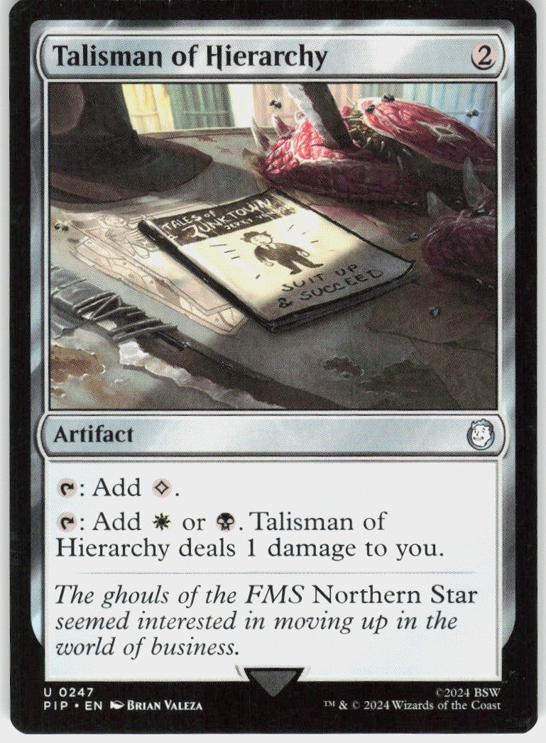 Talisman of Hierarchy #247 NM