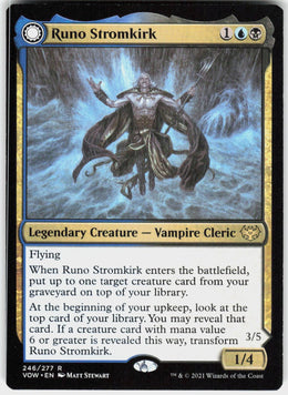 Runo Stromkirk // Krothuss, Lord of the Deep #246 NM