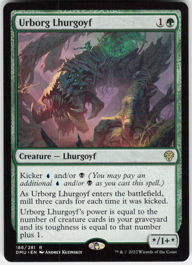 Urborg Lhurgoyf #186 NM
