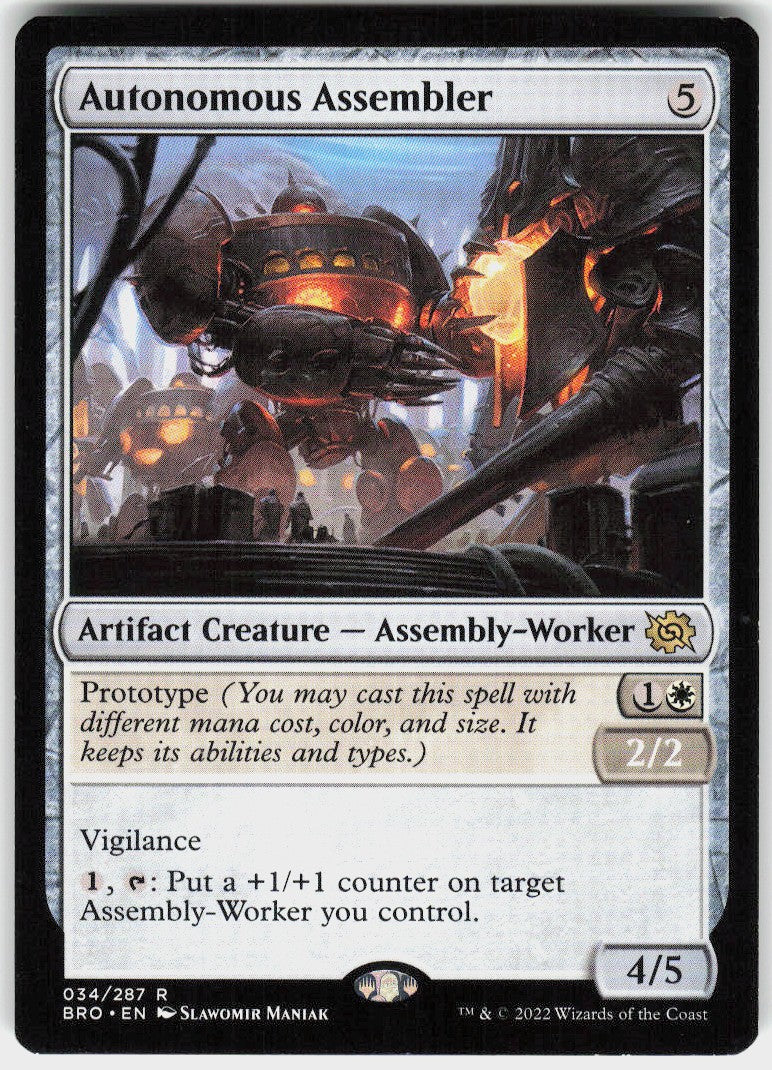Autonomous Assembler #34 NM