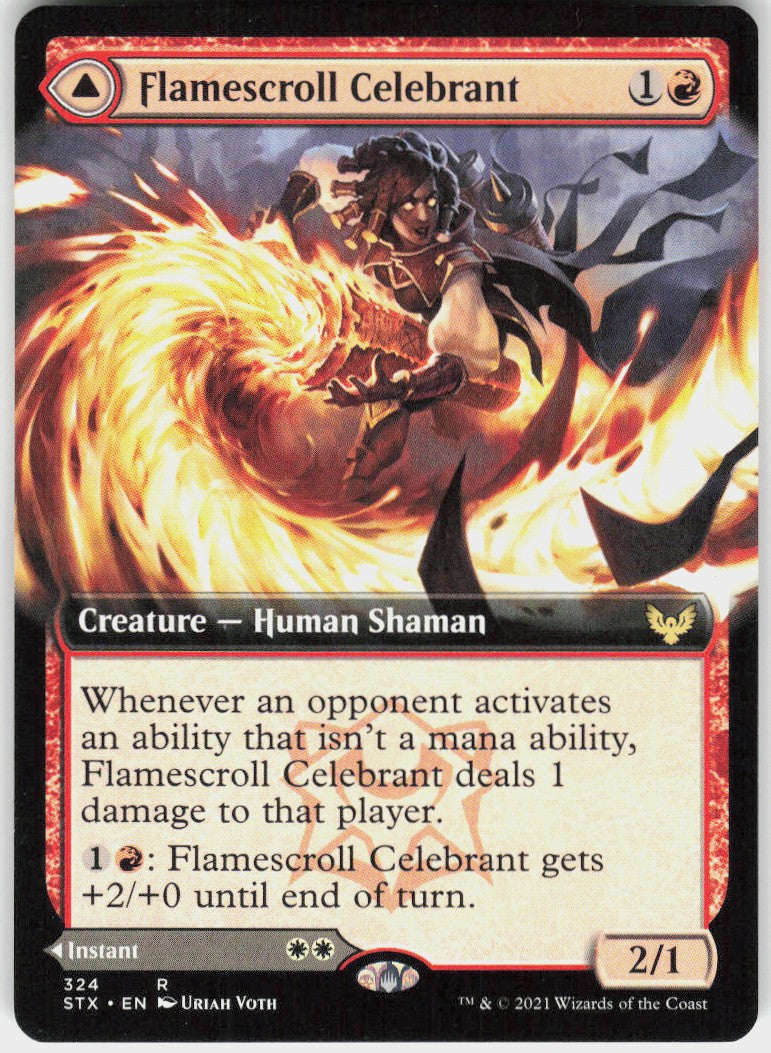 Flamescroll Celebrant // Revel in Silence #324 NM
