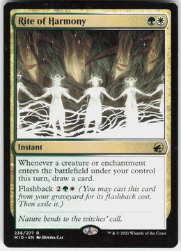Rite of Harmony #236 NM