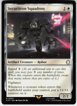 Securitron Squadron #23 NM