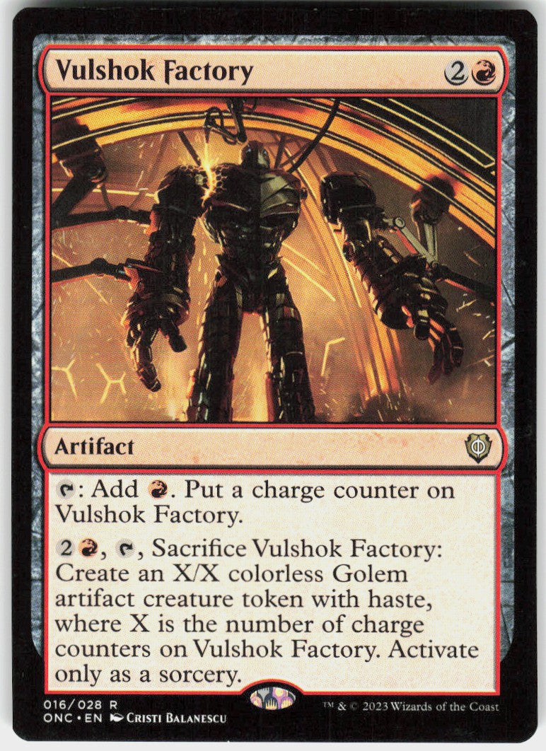 Vulshok Factory #16 NM