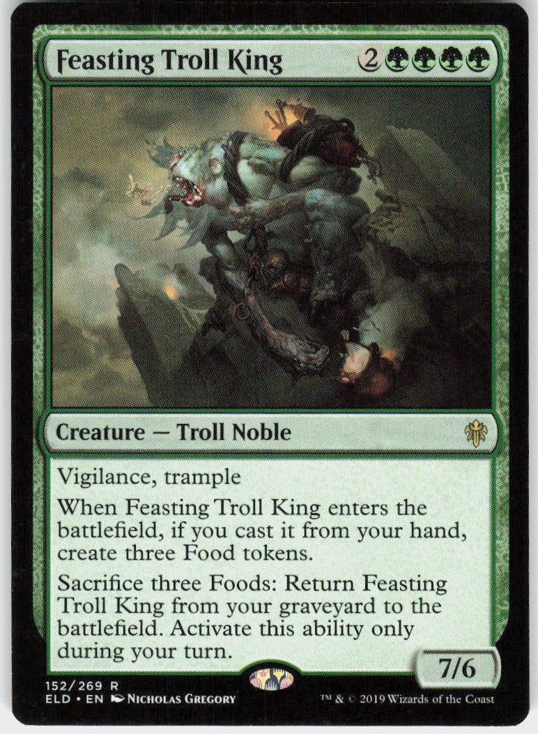 Feasting Troll King #152 NM