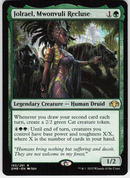 Jolrael, Mwonvuli Recluse #165 NM