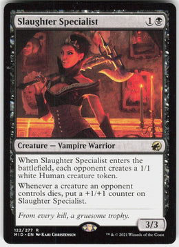 Slaughter Specialist #122 NM
