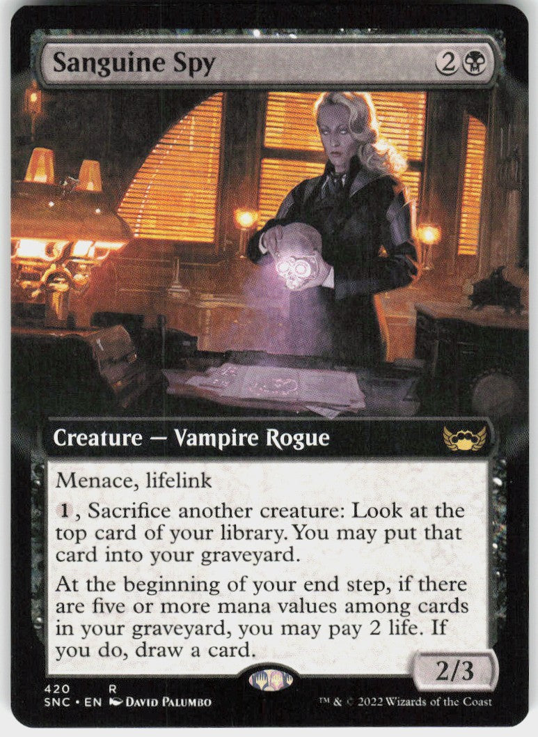 Sanguine Spy #420 NM