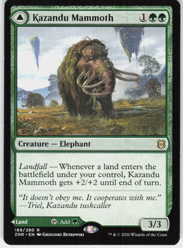 Kazandu Mammoth // Kazandu Valley #189 NM