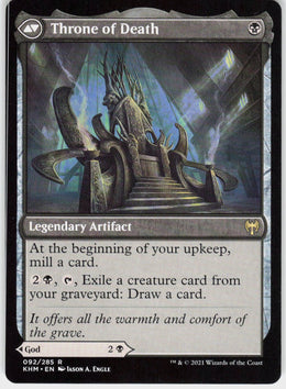 Egon, God of Death // Throne of Death #92 NM