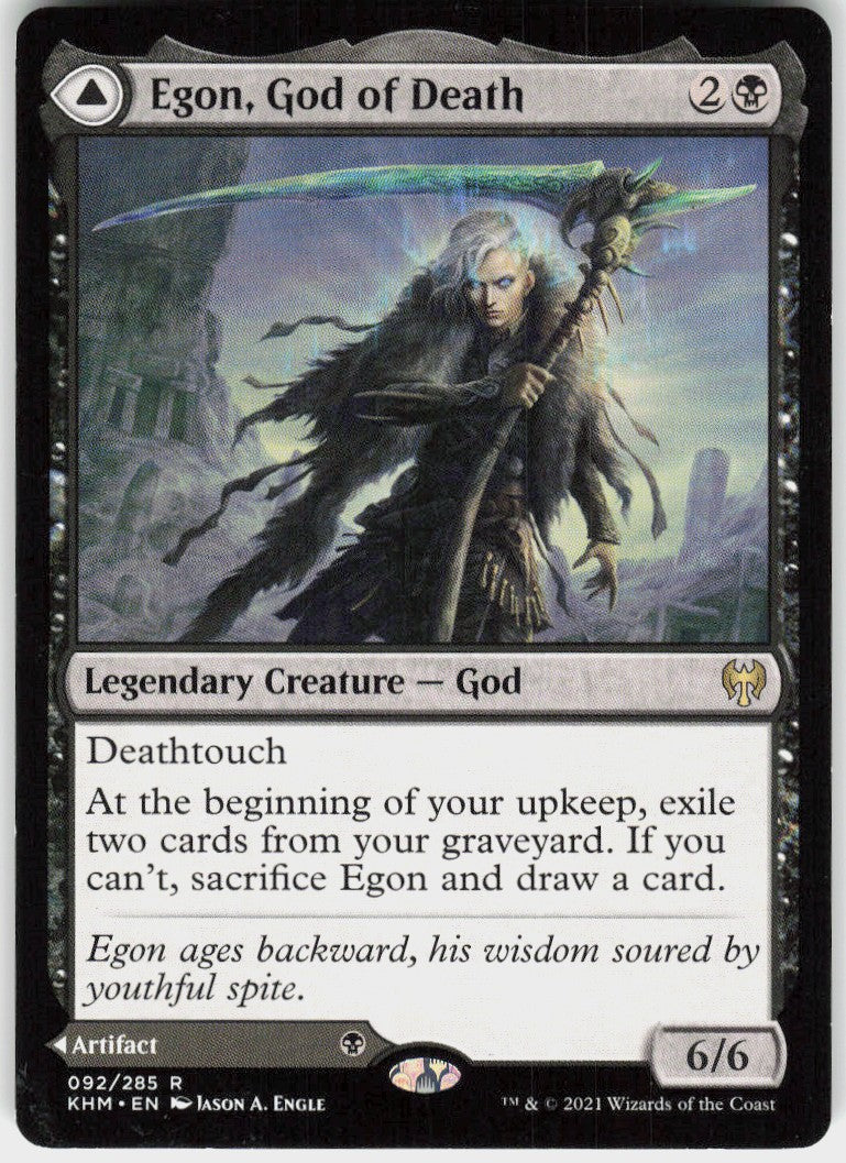 Egon, God of Death // Throne of Death #92 NM
