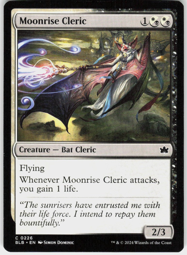 Moonrise Cleric #226 NM