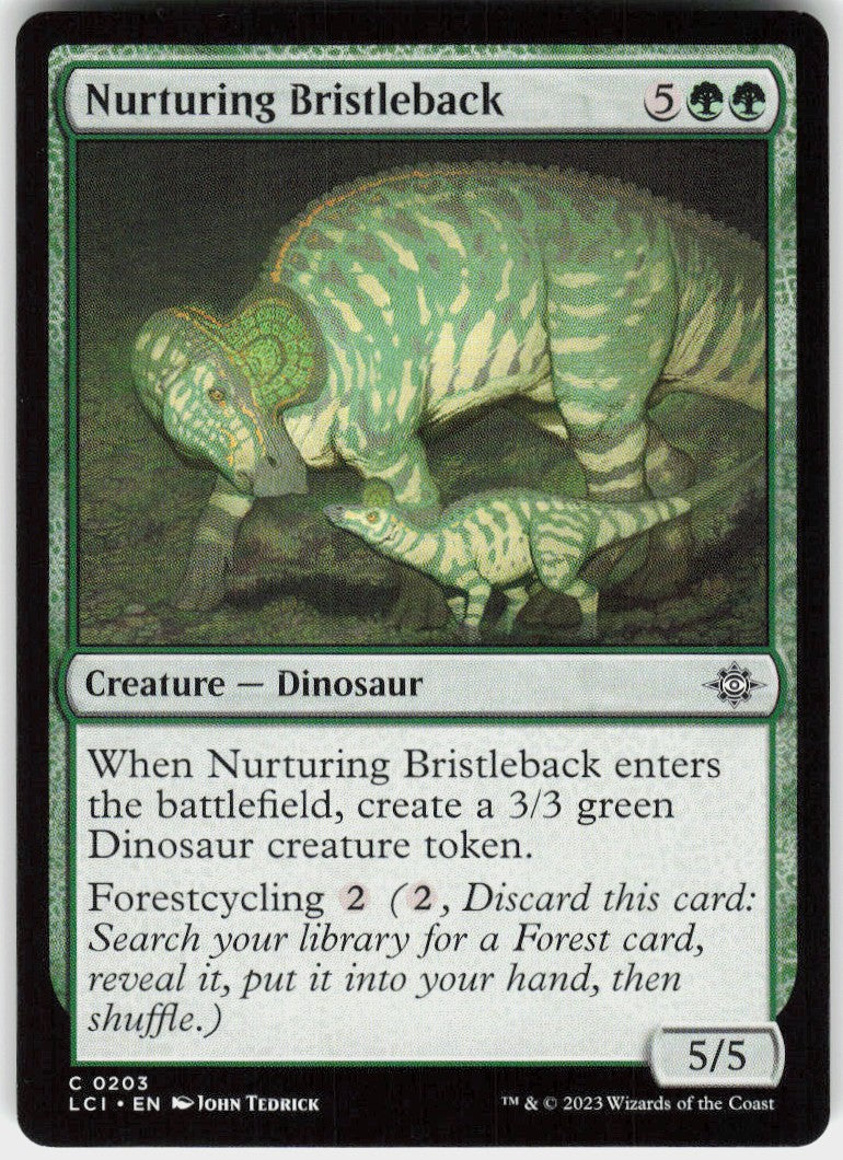 Nurturing Bristleback #203 NM