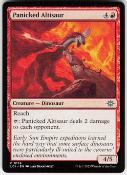 Panicked Altisaur #159 NM
