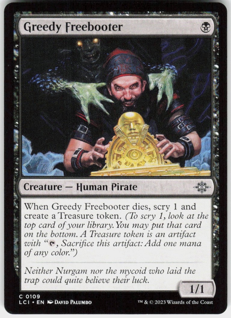 Greedy Freebooter #109 NM