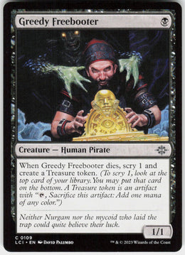 Greedy Freebooter #109 NM