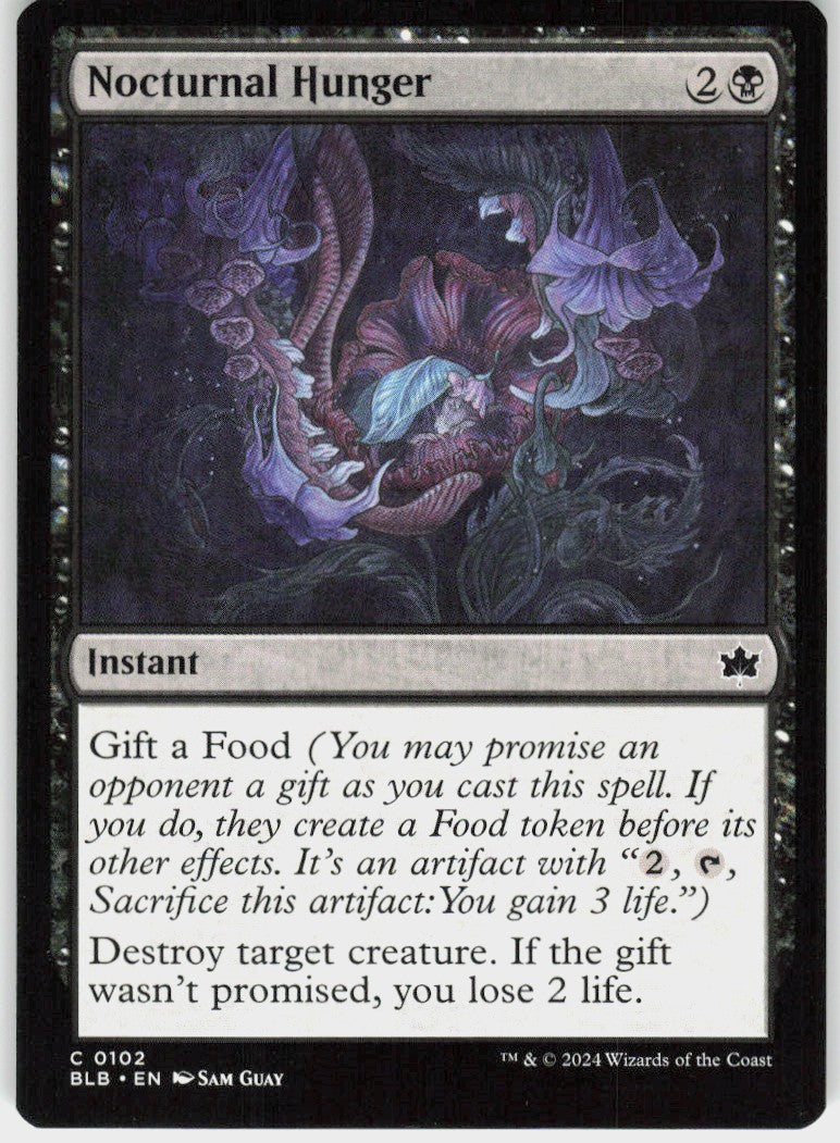 Nocturnal Hunger #102 NM