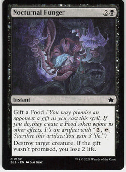 Nocturnal Hunger #102 NM