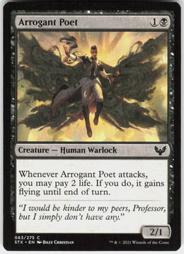 Arrogant Poet #63 NM