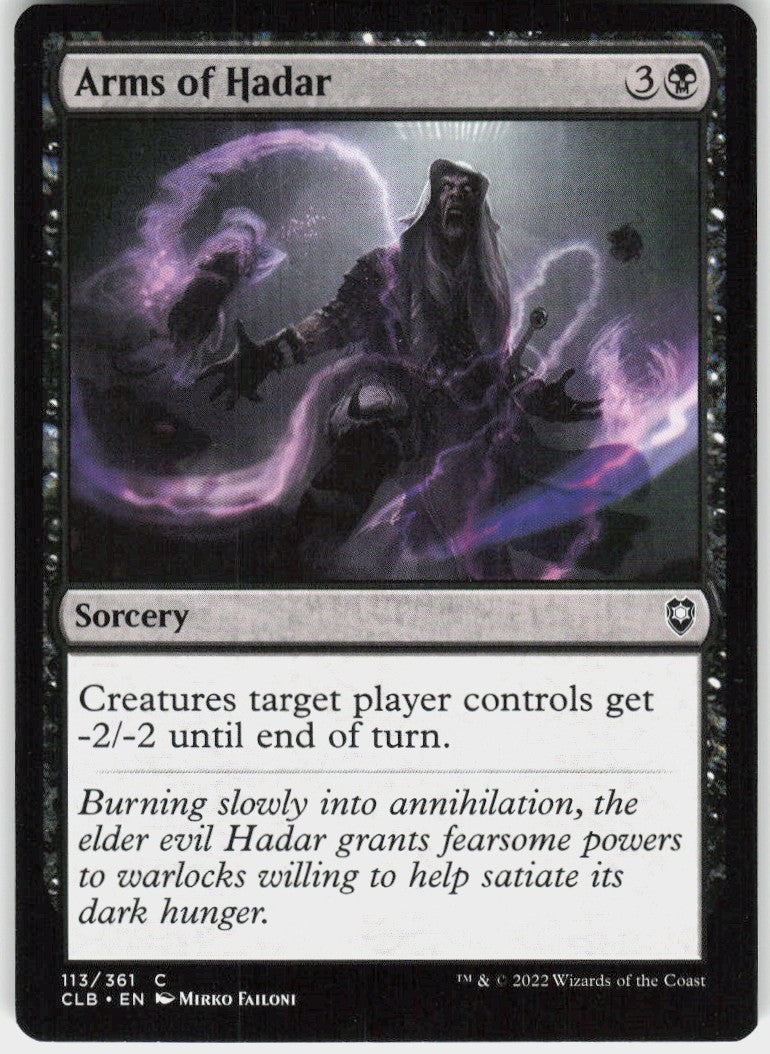 Arms of Hadar #113 NM