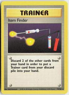 Item Finder - Base Set #74/102 - Lightly Played - Normal