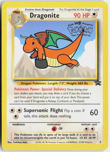 Dragonite - Wizards Black Star Promos #5/53 - Lightly Played - Normal