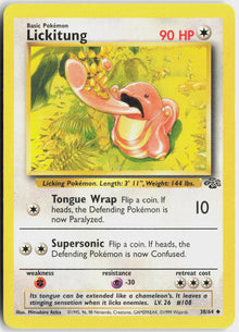 Lickitung - Jungle #38/64 - Lightly Played - Normal