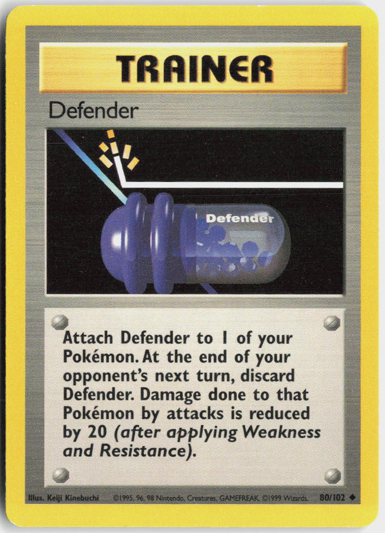 Defender - Base Set #80/102 - Lightly Played - Normal