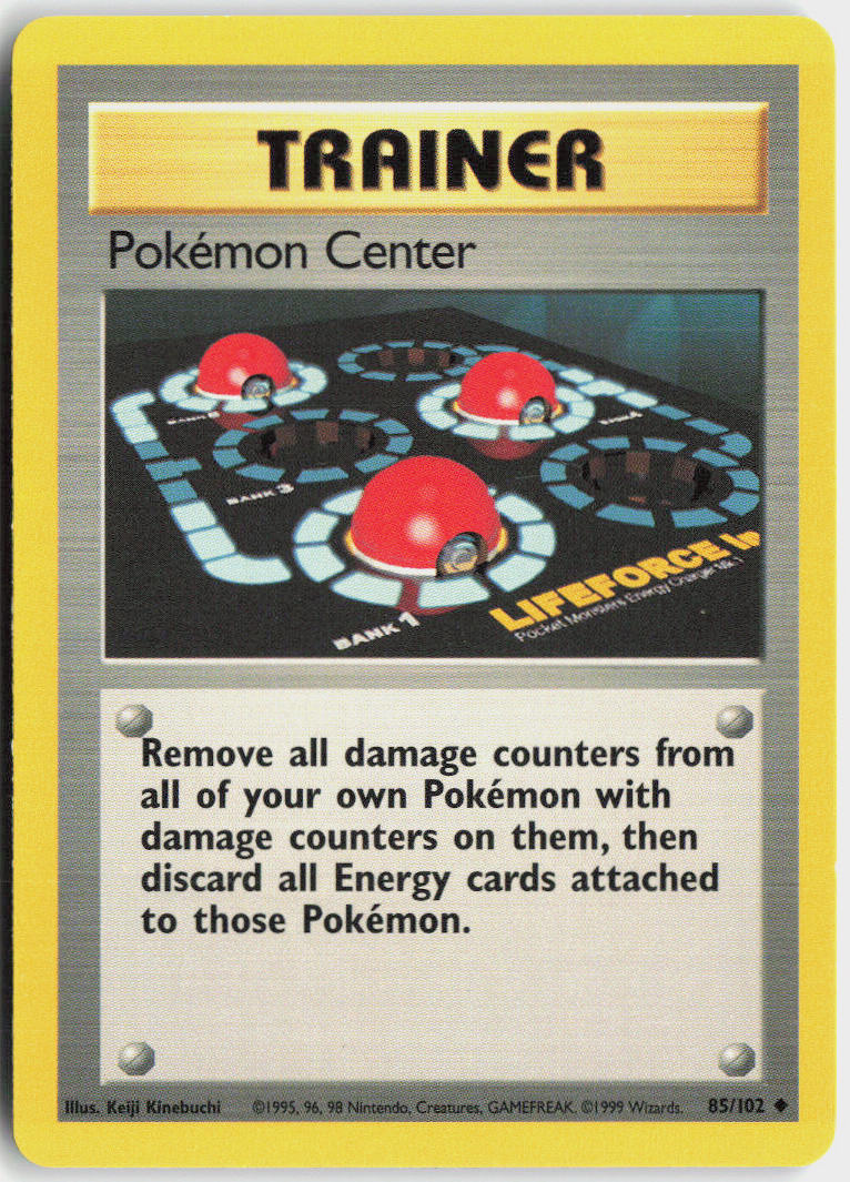 Pokémon Center - Base Set #85/102 - Lightly Played - Normal