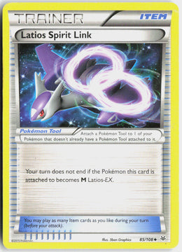 Latios Spirit Link - Roaring Skies #85/108 - Lightly Played - Normal
