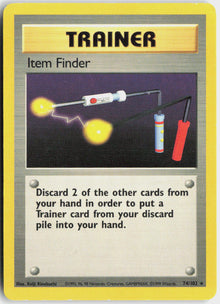 Item Finder - Base Set #74/102 - Lightly Played - Normal