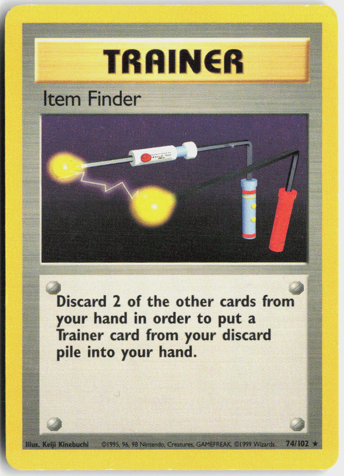 Item Finder - Base Set #74/102 - Lightly Played - Normal