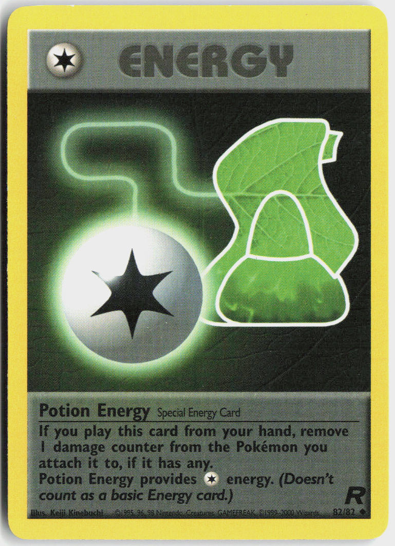 Potion Energy - Team Rocket #82/82 - Lightly Played - Normal