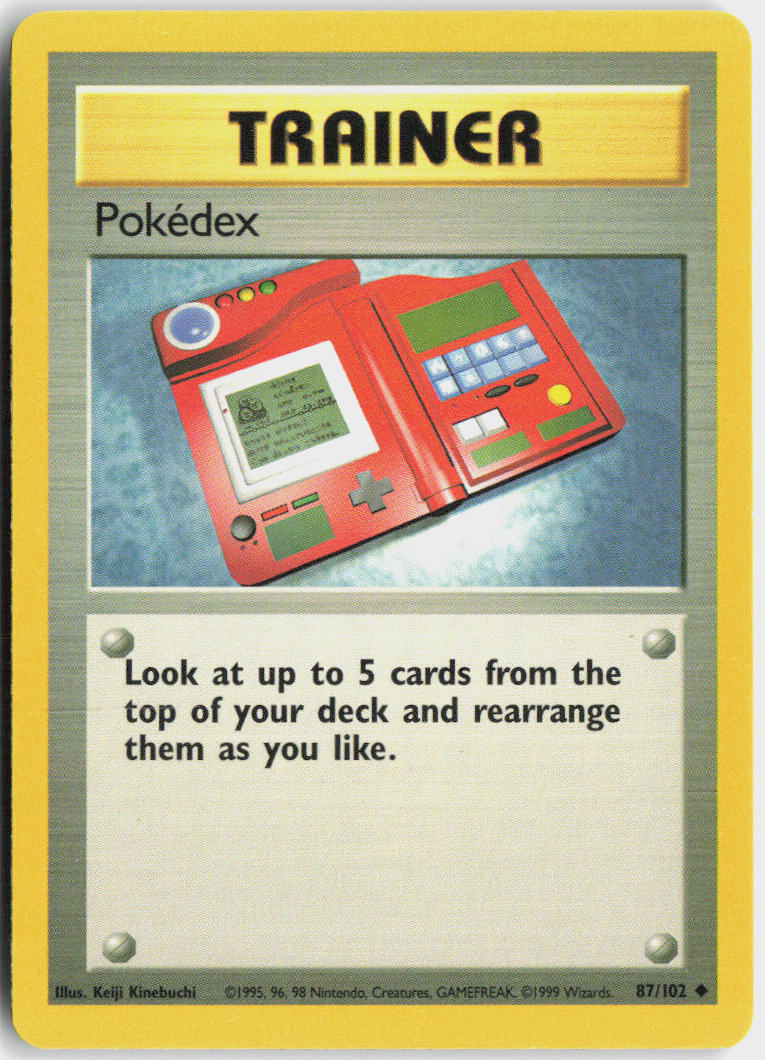 Pokédex - Base Set #87/102 - Lightly Played - Normal