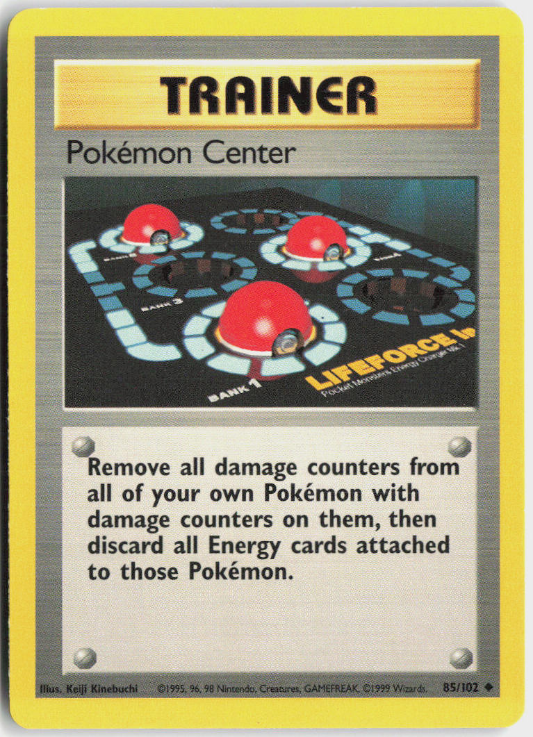 Pokémon Center - Base Set #85/102 - Lightly Played - Normal