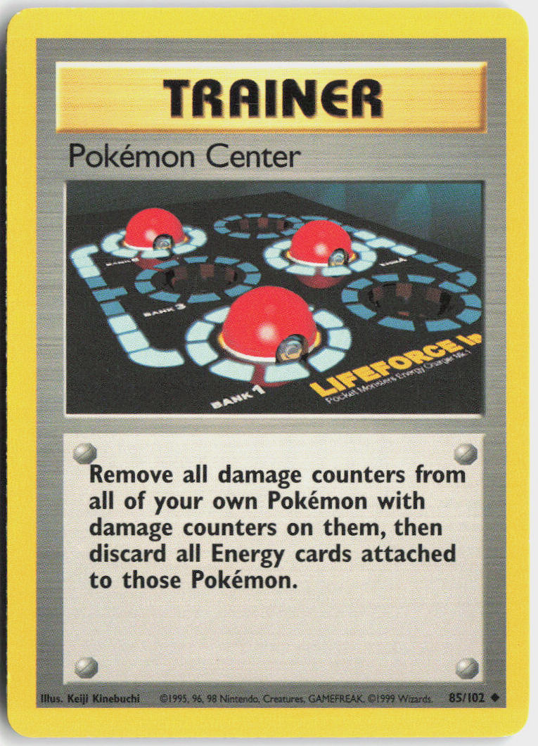Pokémon Center - Base Set #85/102 - Lightly Played - Normal