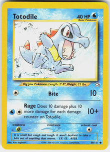 Totodile - Neo Genesis #80/111 - Lightly Played - Normal