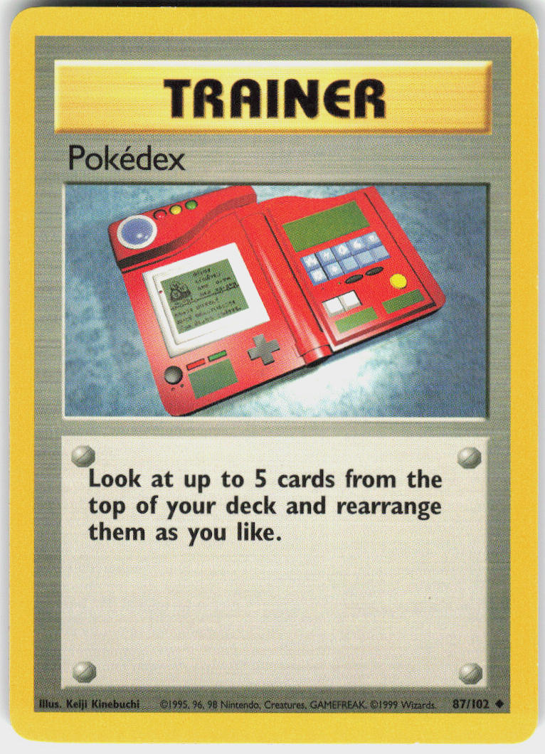 Pokédex - Base Set #87/102 - Lightly Played - Normal