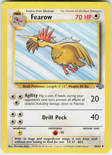 Fearow - Jungle #36/64 - Lightly Played - Normal