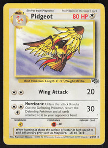 Pidgeot - Jungle #24/64 - Lightly Played - Normal