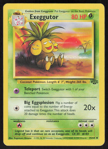 Exeggutor - Jungle #35/64 - Lightly Played - Normal