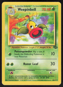 Weepinbell - Jungle #48/64 - Lightly Played - Normal